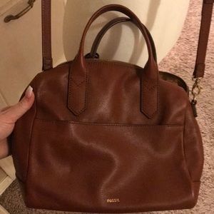Fossil Fiona Leather Satchel